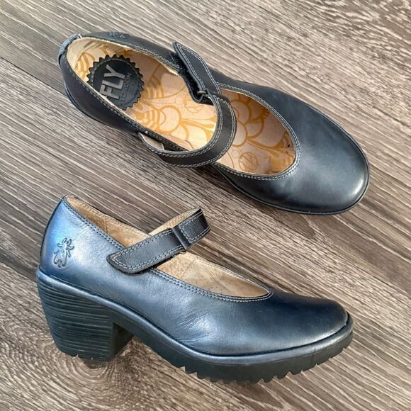 Fly London Mary Jane Pump - Picture 1 of 7